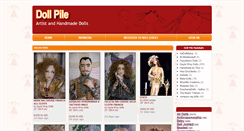 Desktop Screenshot of dollpile.com